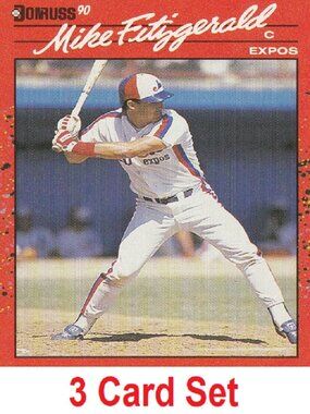 Mike Fitzgerald Baseball Card Collection